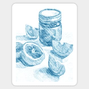 Citrus Jar Sticker